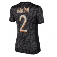 Echipament fotbal Paris Saint-Germain Achraf Hakimi #2 Tricou Treilea 2023-24 pentru femei maneca scurta